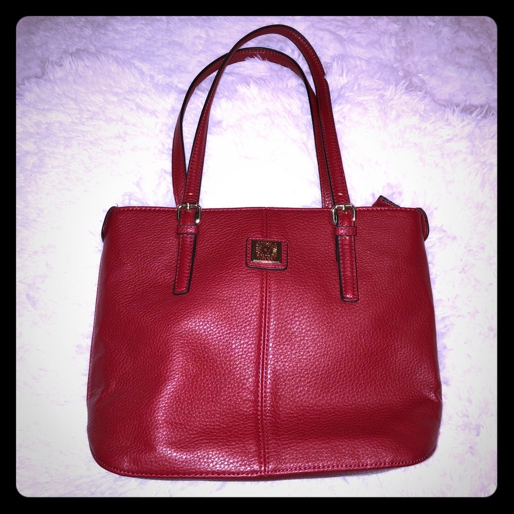Anne Klein Red Bag